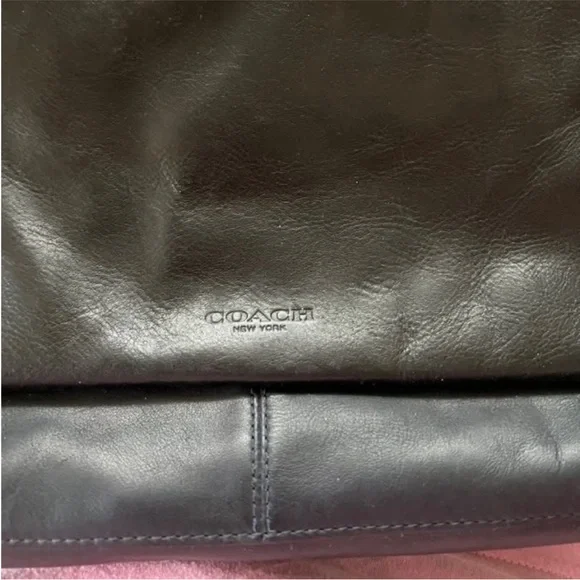 Coach Blue and Black Messenger Bag with Futuristic Design - Picture 4 of 8